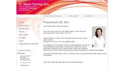 Desktop Screenshot of dr-don.at